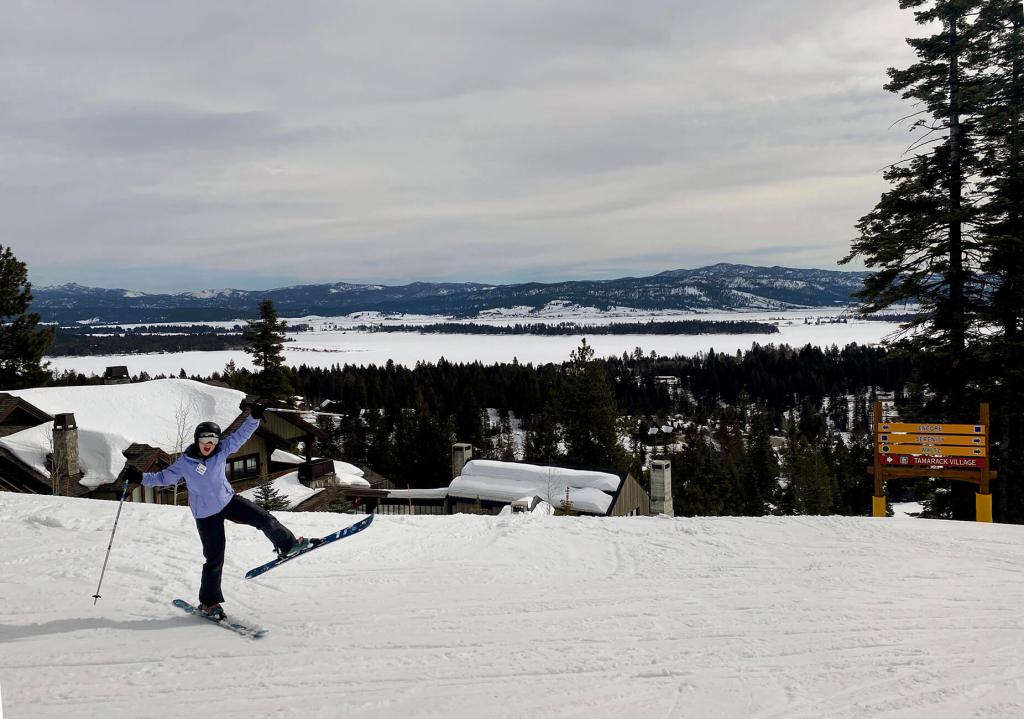 Skiing at Tamarack Resort in Idaho - Visit Idaho Weekend Guide